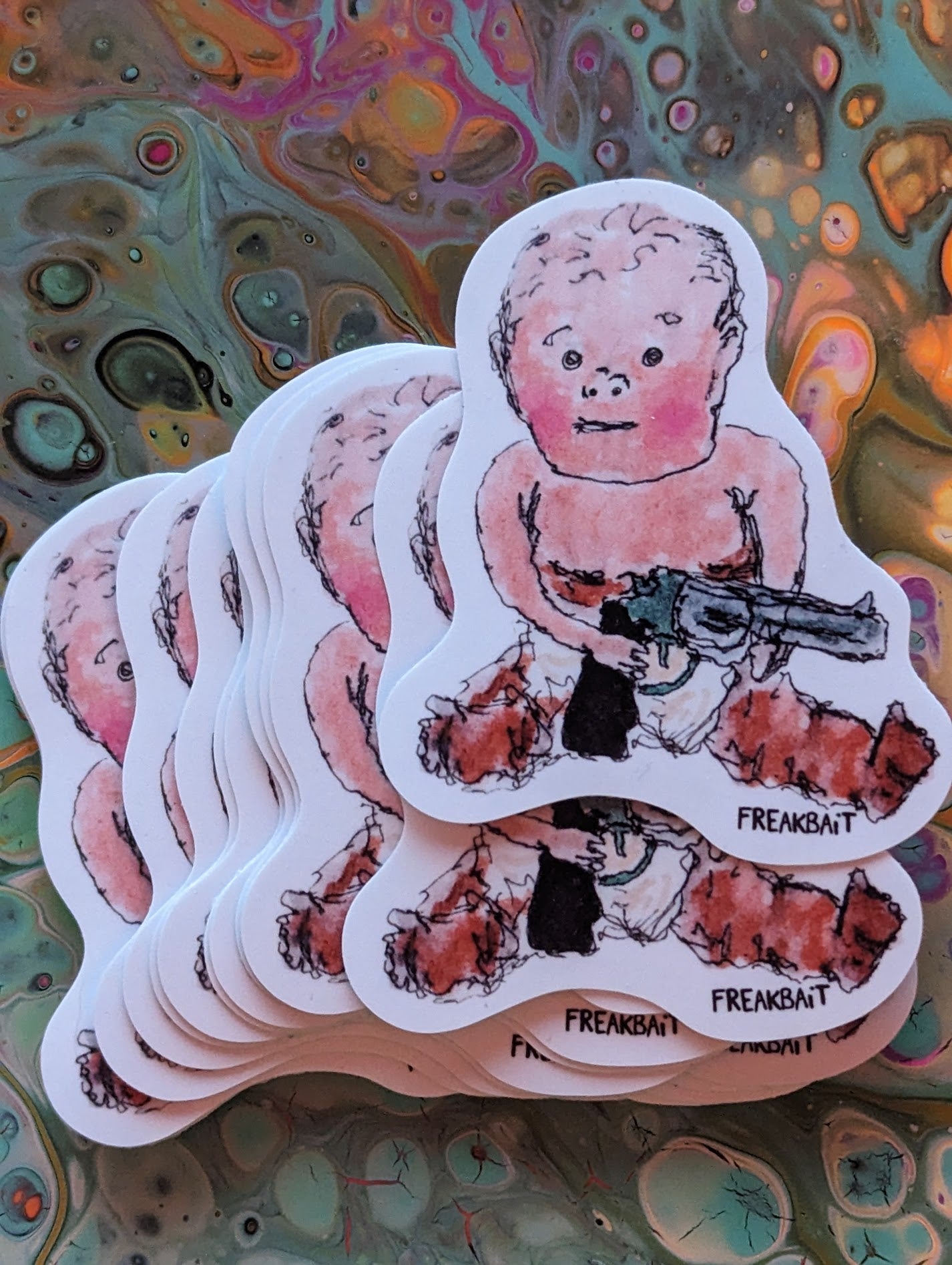 GUNBABY (sticker)